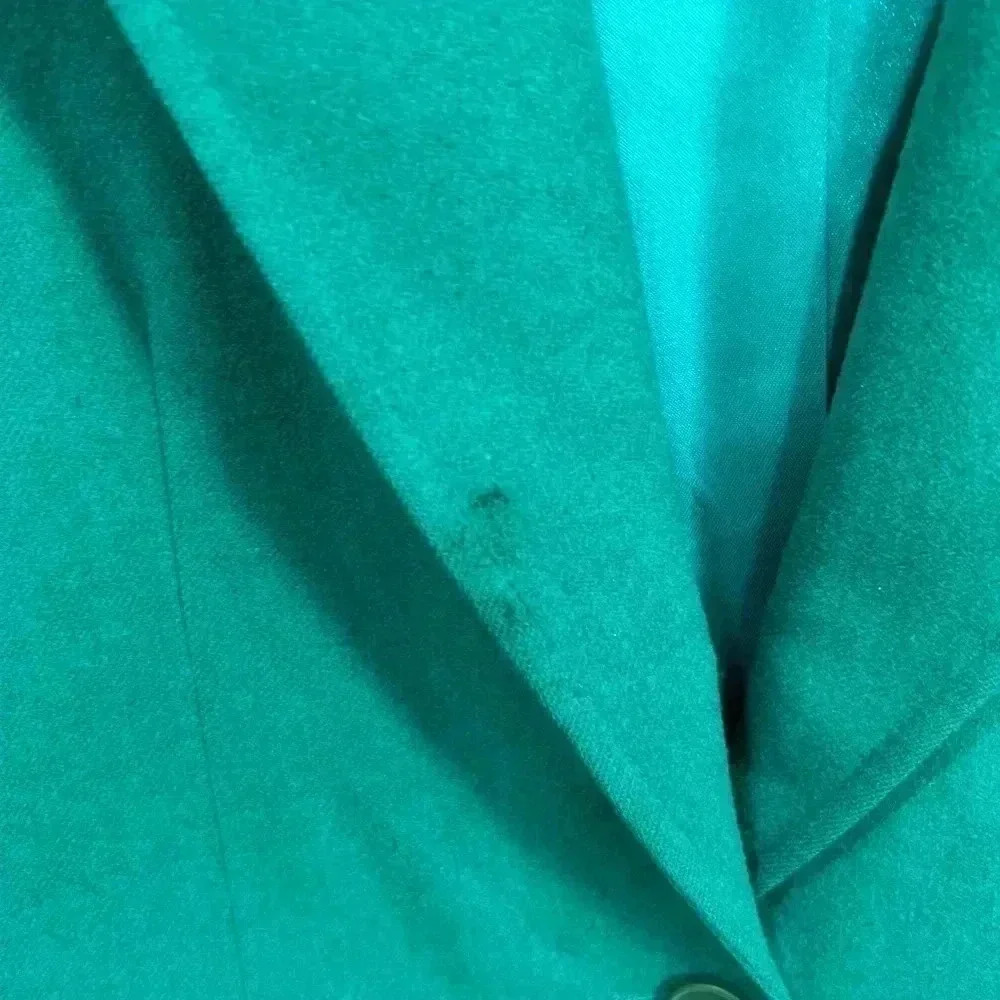 Pendleton Blazer, VTG, 100% Virgin Wool shoulder pads, Green Womens Sz 8 - Picture 5 of 9